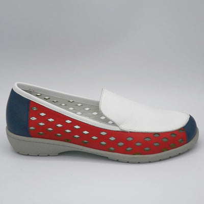 EMILY-T - RED/BLUE/WHITE