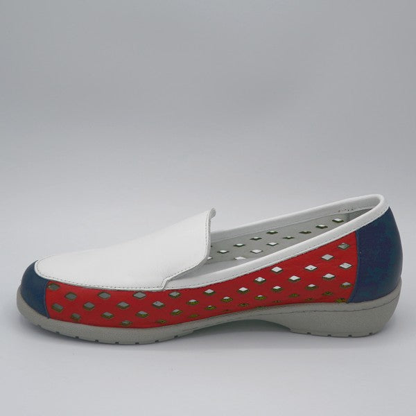 EMILY-T - RED/BLUE/WHITE