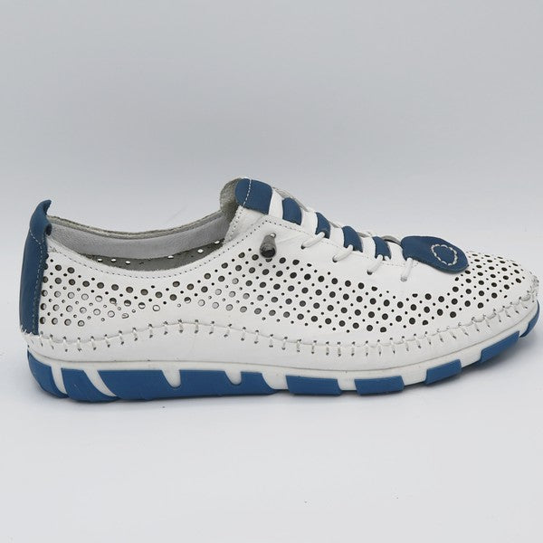 CHIN-C - WHITE/BLUE